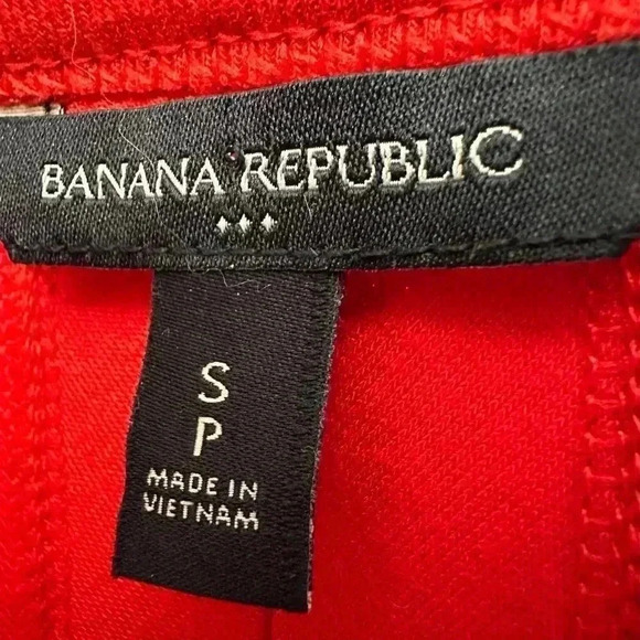 Banana Republic  Slit Back Tank Top Red Women's Small - Picture 5 of 7